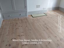 Wood floor repair, sanding & refinishing in Leyton 7