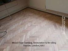 Wood floor sanding, restoration & re-oiling in Harrow
