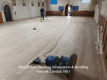 Wood floor sanding, restoration & re-oiling in Harrow 2