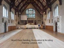 Wood floor sanding, restoration & re-oiling in Harrow 3