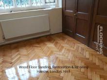 Wood floor sanding, restoration & re-oiling in Harrow 6