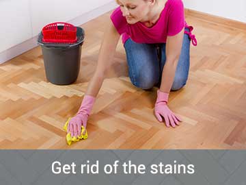 Get rid of the stains