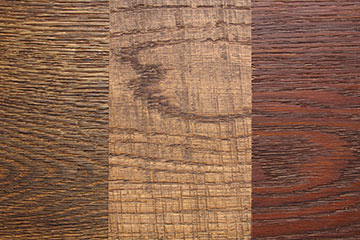 Milled reclaimed wood flooring