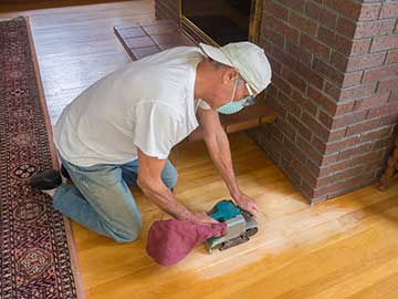 Sanding with the grain