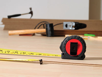 Engineered wood floor sanding guide