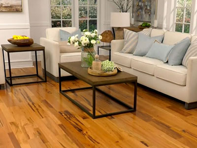 Benefits of tigerwood flooring - easy maintenance