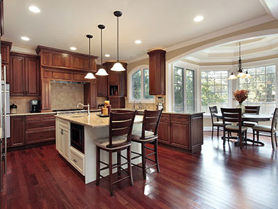 Choosing dark wood flooring for your kitchen