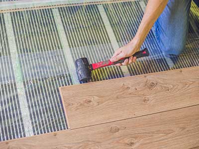 Real wood flooring - compatibility with underfloor heating