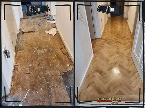 Removing and replacing real wood floors