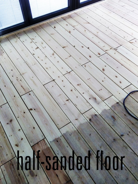 Sanding Your Hardwood Floor By Yourself, Sanding Hardwood Floors With Palm Sander