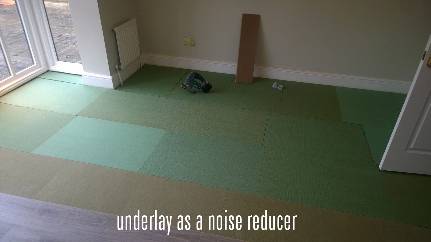 underlay for noisy floors