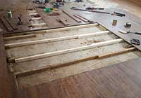 St Andrew's Church floor sanding & restoration 3
