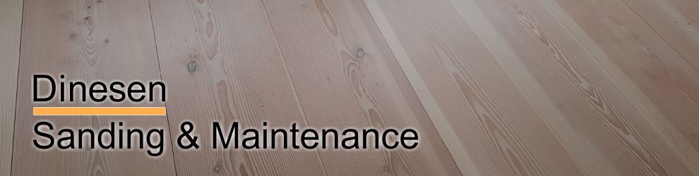 Dinesen floor sanding and maintenance
