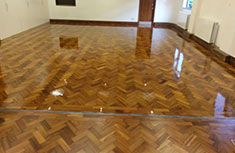 Essex Church Kensington floor restoration 1