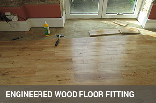 Engineered floor fitting service