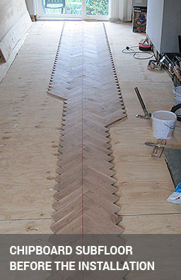 Parquet Floor Fitting London, How To Start Laying Parquet Flooring