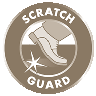 Scratch resistant laminate flooring