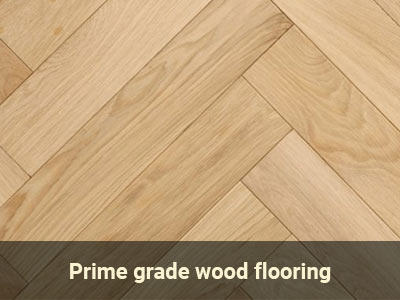 Prime grade wood flooring