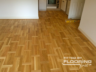 Floor laying project in Forest Hill