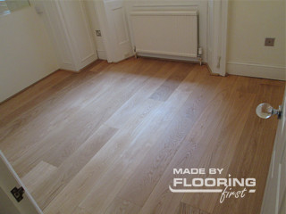 Floor fitting project in Westminster