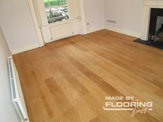 Floor laying project in Bethnal Green