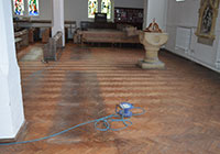 St John Church Parquet Restoration