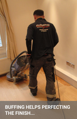 floor buffing before finshing