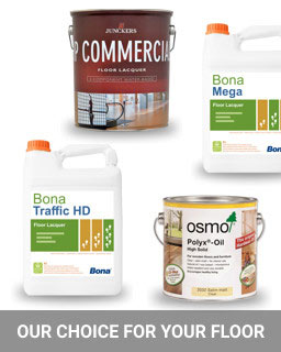 Oils & Hardwax-Oils | FlooringFirst! Junckers Lacquer, Bona Traffic HD, Osmo Polyx Oil