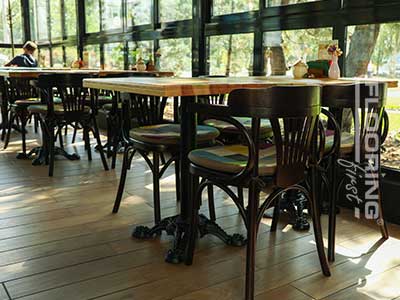 Floor sanding & fitting for restaurants & pubs