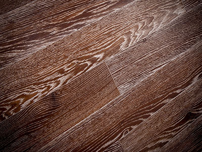 Smoked oak wood flooring - levels of colouration