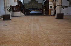 St Luke Church Hampstead floor restoration