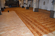 St Luke Church Hampstead floor restoration