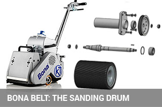Bona belt - sanding drum