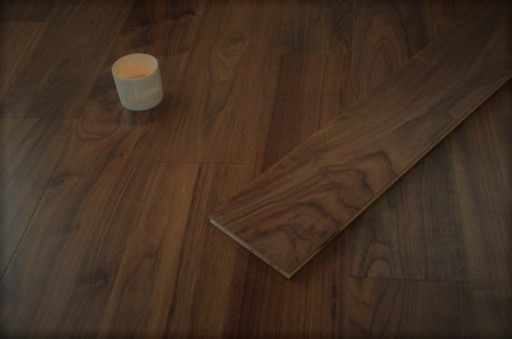 Brown wood flooring