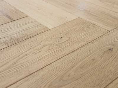 White oak flooring