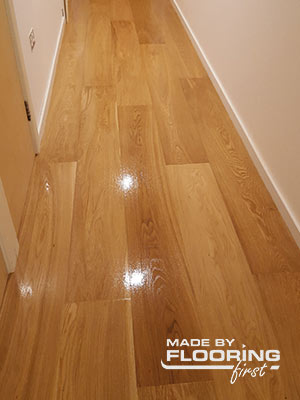 Wood floor sealing
