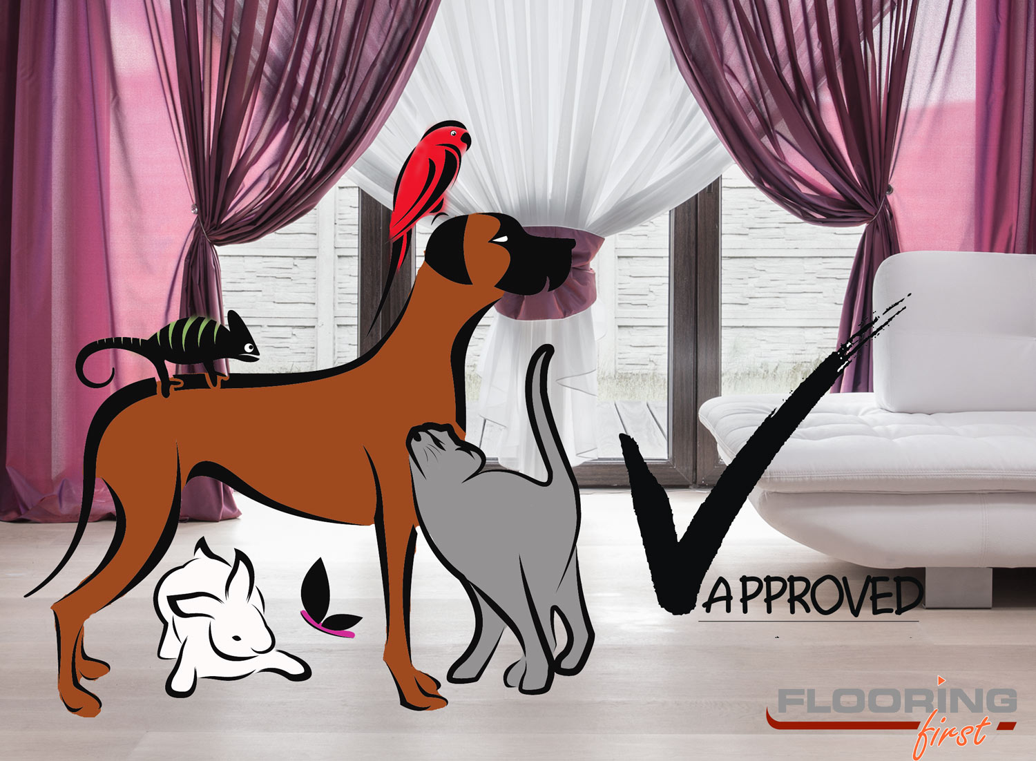wood flooring and pets