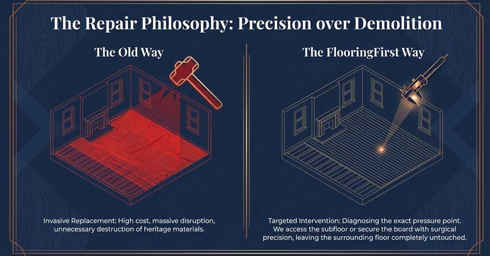 Squeaky floor repair FAQs