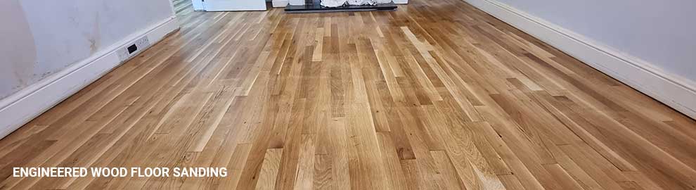 engineered wood floor sanding in Cricklewood NW2