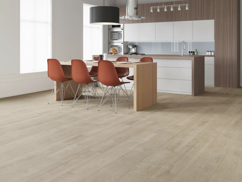 Tradition BML XL Titan Latte Oak SPC Rigid Vinyl Flooring, 228x6.5x1524mm