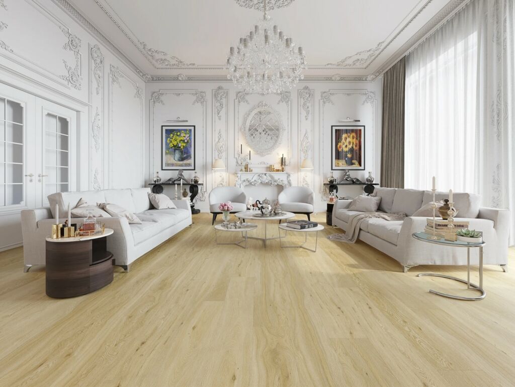 Tradition BML XL Titan Pale Oak SPC Rigid Vinyl Flooring, 228x6.5x1524mm