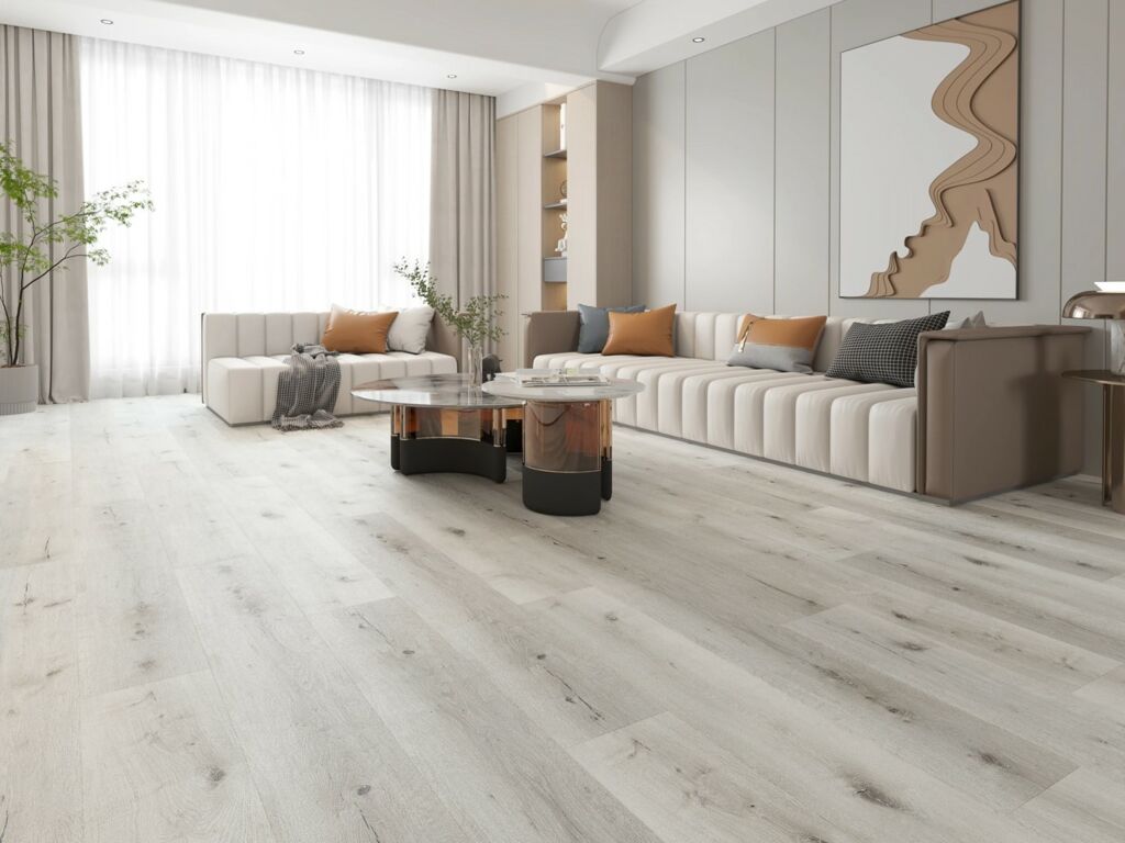 Tradition BML XL Titan Frosty Oak SPC Rigid Vinyl Flooring, 228x6.5x1524mm