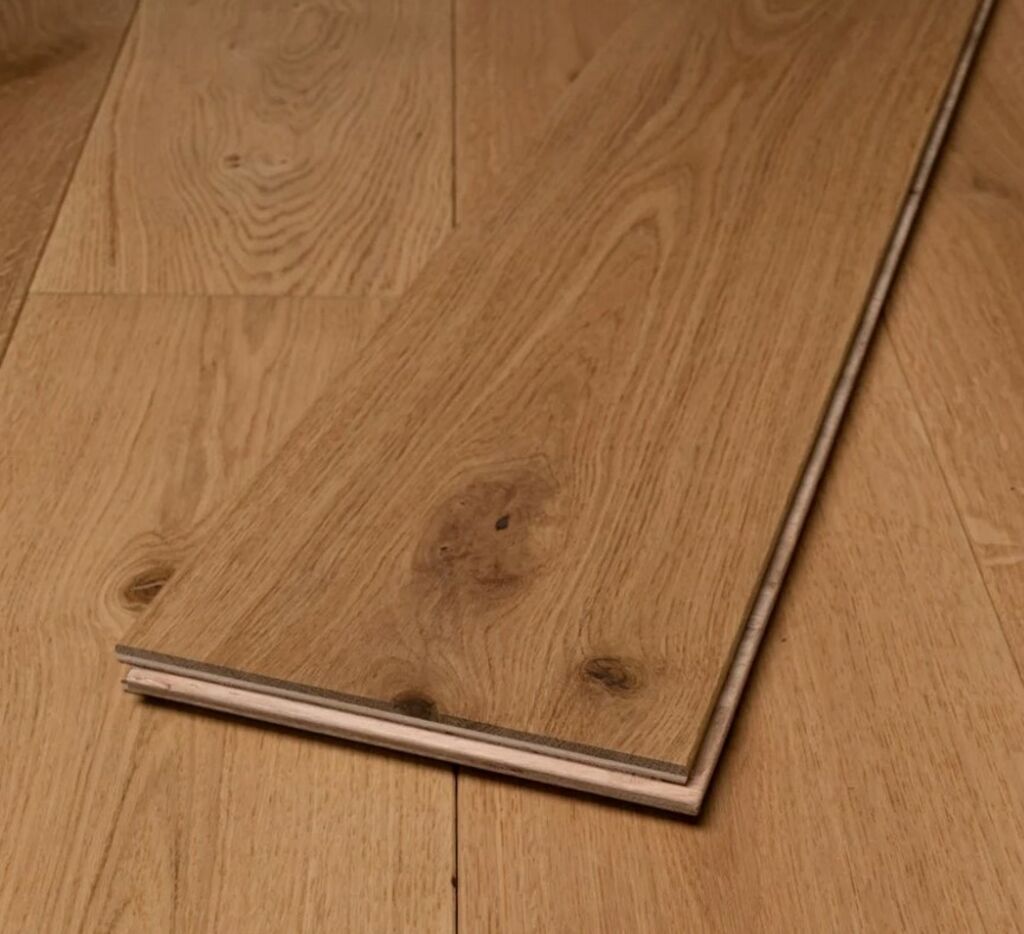 Blanko Budget Secret Gardenia Engineered Oak Flooring, Lacquered, Rustic, 190x20x1900mm
