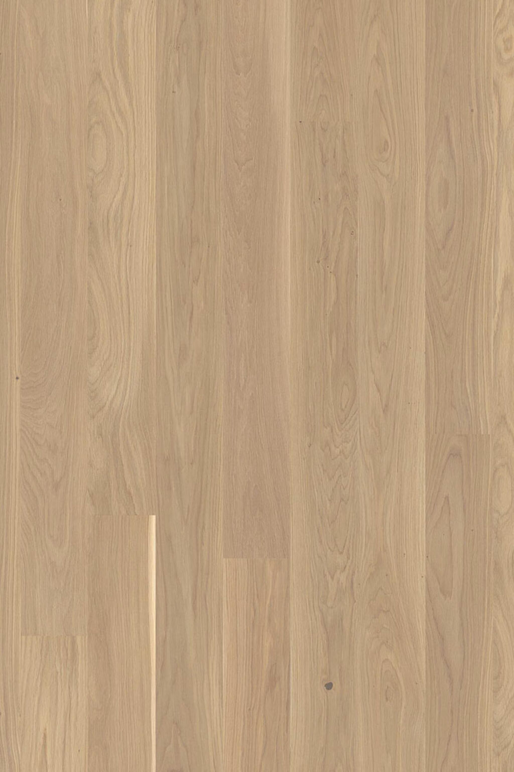 Boen Oak Andante Engineered Flooring, White, Live Natural Oiled, 138x3.5x14mm