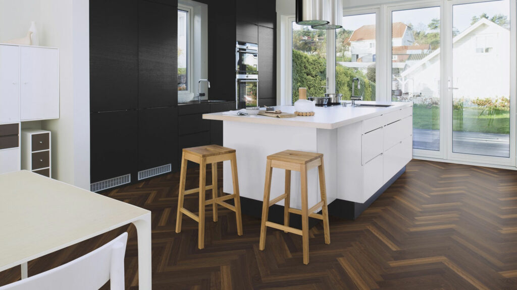 Boen Smoked Oak Prestige Wood Flooring, Sanded, Live Natural, 10x70x470 mm
