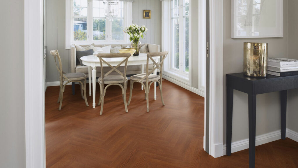 Boen Prestige Toscana Oak Baltic 2 Layer Parquet Flooring, Matt Lacquered, 10x70x470mm