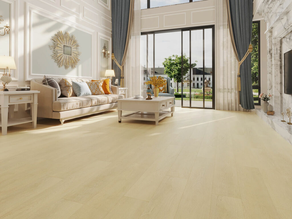 Tradition Eco Line Golden Sand Oak SPC Rigid Vinyl Flooring, 181x5.2x1220mm