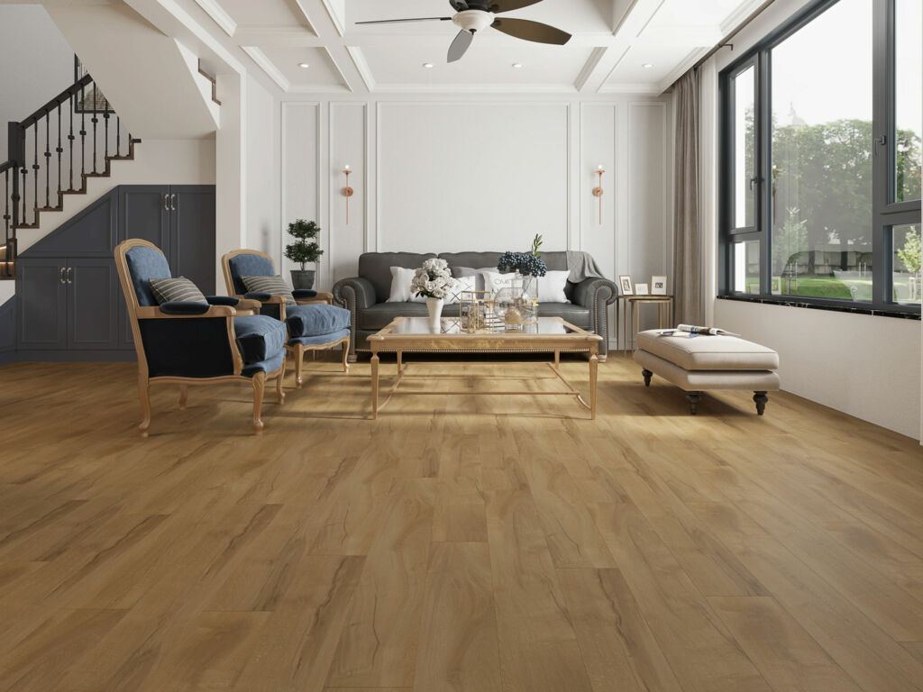 Tradition Eco Line Light Copper SPC Rigid Vinyl Flooring, 181x5.2x1220mm