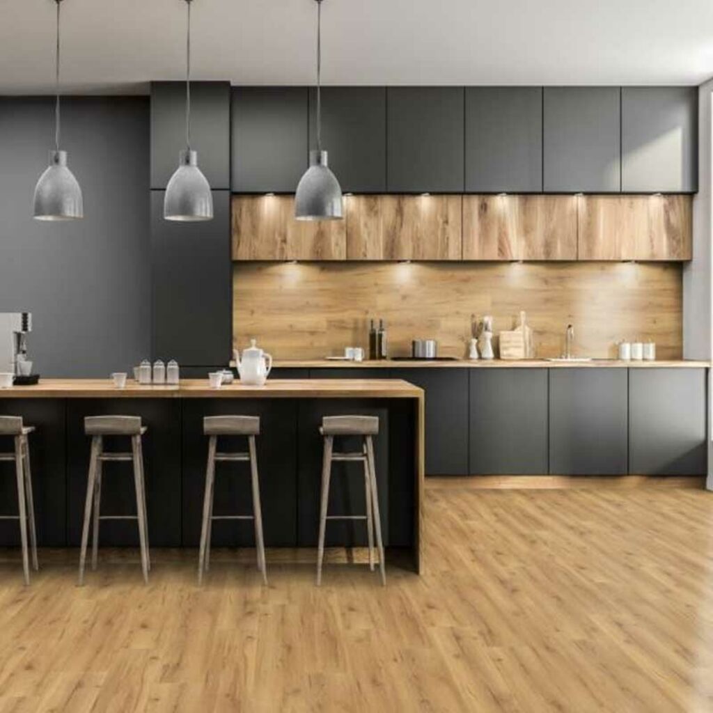 Evergreen Cedar Laminate Plank Flooring, 196x12x1215mm Thumb