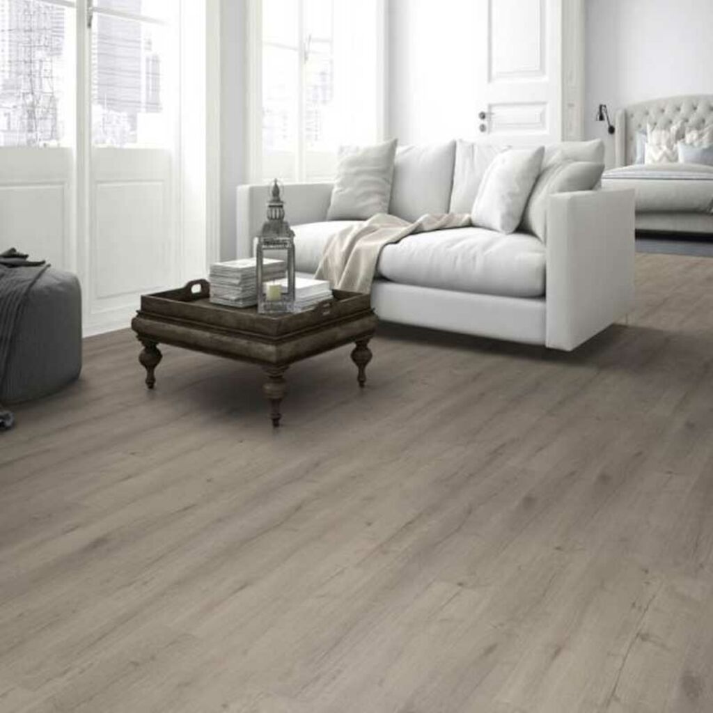 Evergreen Feather Oak Laminate Plank Flooring, 196x12x1215mm Thumb
